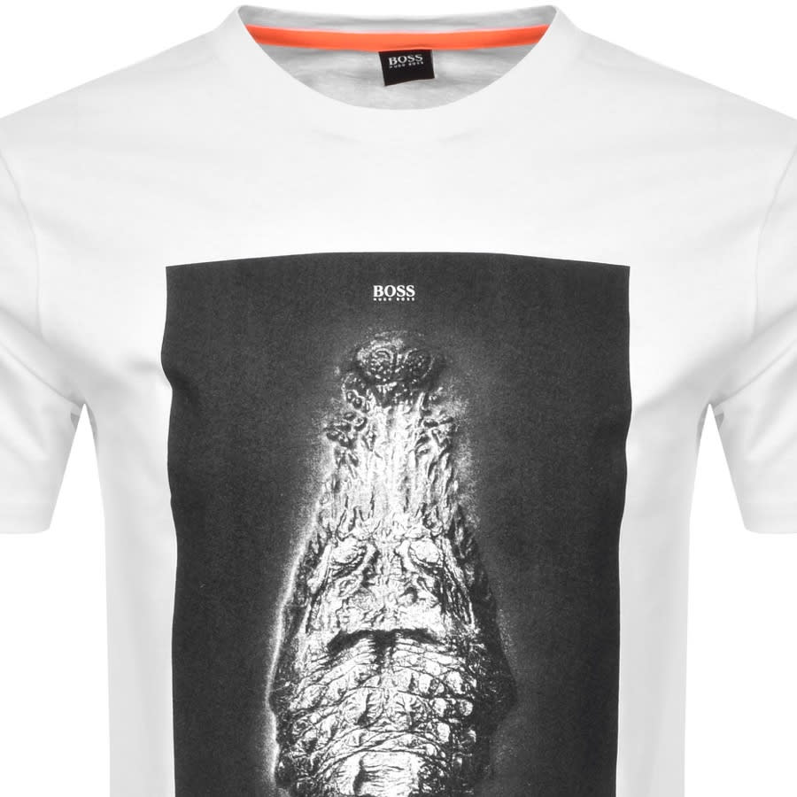 Alternative Image for ProductBOSS Casual Troaar T Shirt White2